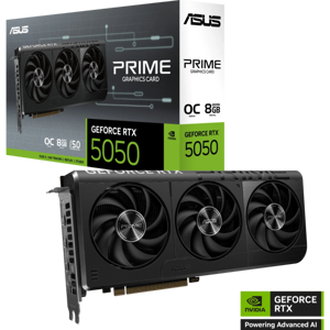 Grafična kartica ASUS Prime GeForce RTX 5050 OC, 8GB GDDR6, PCI-E 5.0
