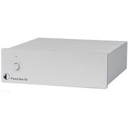 Gramofonsko pretpojačalo PRO-JECT PHONO BOX S2 srebrno
