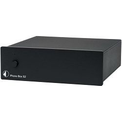 Gramofonsko pretpojačalo PRO-JECT PHONO BOX S2 crno
