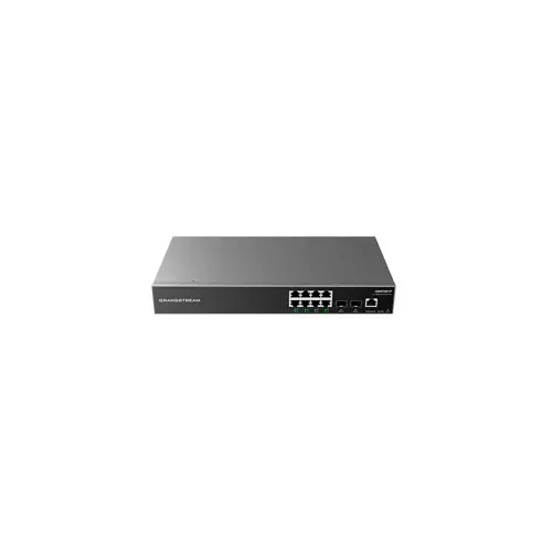 Upravljivi Mrežni Prekidač GRANDSTREAM GWN7801 8GE 2SFP (L2+, 8x Gigabit Ethernet, 2x SFP)