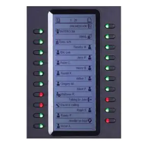 Grandstream Networks GXP2200EXT IP add-on module Black 20 buttons