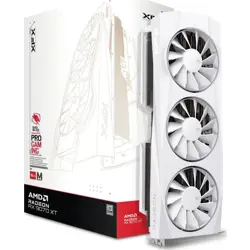 Graphics card. XFX Swift RX 9070 White 3-FAN GAM E 16G