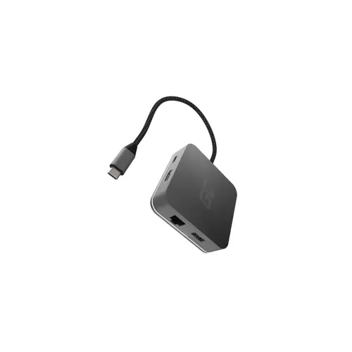 Green Cell AK61 notebook dock/port replicator USB 3.2 Gen 1 (3.1 Gen 1) Type-C Silver