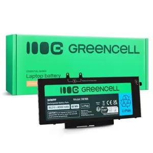 GREEN CELL BATTERY DE166 DELL 4000MAH 15,2V
