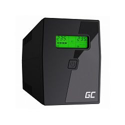 Neprekidno napajanje UPS GREEN CELL UPS02 Line-Interactive (0.8 kVA, 480 W, 2 AC utičnice)