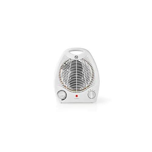 Grijalica NEDIS HTFA13CWT, 1000/ 2000 W, podesivi termostat, 2 postavke topline, integrirana ručka, bijela