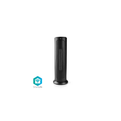Grijalica NEDIS WIFIFNH10CBK, SmartLife, 2000 W, Wi-Fi, Android, IOS, crna