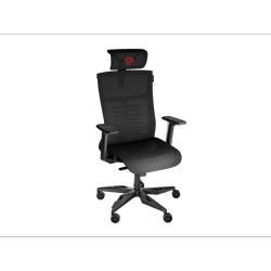 Genesis Astat 700 G2, ergonomska stolica, crna