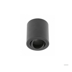 Stropna lampa GTV AVEIRO BIS 1xGU10 230V IP20 (okrugla, crna)