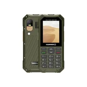 Hammer 6 LTE Military Edition | Green | 2.4 " | IPS | 48 MB | 128 MB | Dual SIM | 3G | Main camera resolution 2 MP | 2500 mAh