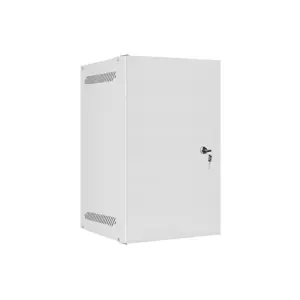 HANGING RACK CABINET 10" 9U 280X310 GREY LANBERG METAL DOOR (FLAT PACK)