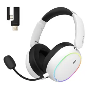 Hator Phoenix 2 Wireless Headphones White
