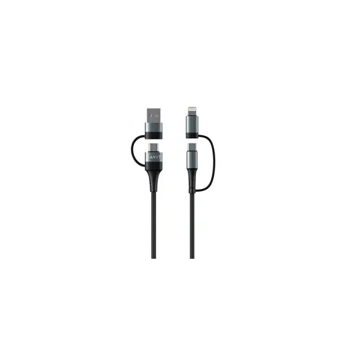 HAVIT KABEL ZA MOB.4U1 (USB,Type C,iPhone Lightning combo) CB6244