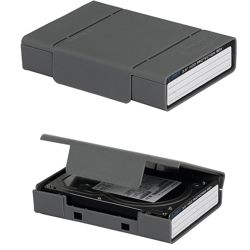 HDD zaštitna kutija ORICO, antistatična, otporna na prašinu/vodu/udarce/vlagu, siva