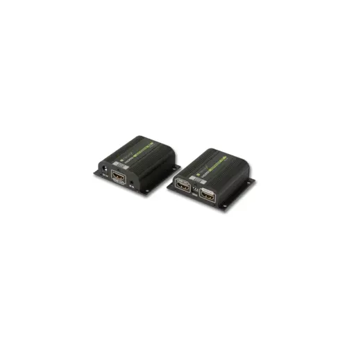 Ekstender preko uvijenog parnog kabela TECHLY I-EXTENDER-CAT6-40M (prijenos preko Cat6/6A/7, RJ45, 40m, EDID, IR, PoE/POC)