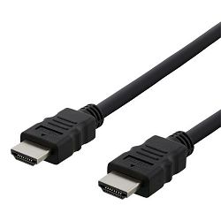HDMI kabel DELTACO HDMI-920, high speed with ethernet, 4K UHD, 2 m