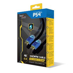 HDMI kabel STEELPLAY 4K 2.0 High Speed Ultra za PS4