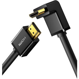 HDMI kabel UGREEN HD103 (90° kutni konektor, 4K, 2m, crni)