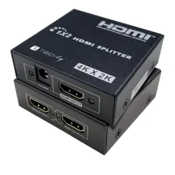 HDMI razdjelnik TECHLY 1x2 4K*30Hz Active HDMI Splitter (aktivni, 4K*30Hz)