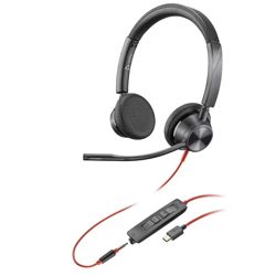 Headset HP Poly Blackwire 3325 Stereo USB-C