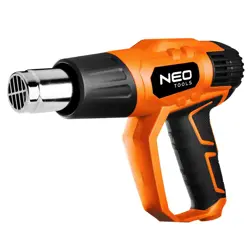 Pištolj na vrući zrak NEO TOOLS (2000W, I: 50oC, II: 70-600oC, kofer, zaslon)