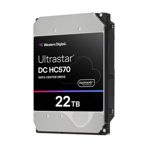 HGST/WD 22TB SATA 3 6GB/s 512MB 7200 ULTRASTAR DC HC570 512e