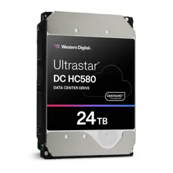 HGST/WD 24TB SATA 3 6GB/s 512MB 7200 ULTRASTAR DC HC580