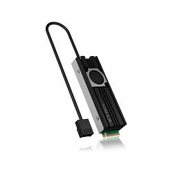 Hladnjak za M.2 SSD disk ICY BOX IB-M2HSF-703, za M.2 2280 SSD, Alu heatsink, 20mm