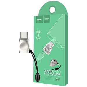 hoco. Adapter USB type C / Micro USB, OTG - UA8 Type C to Micro USB