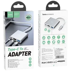 hoco-konverter-usb-type-c-to-usb30hdmipd-hb14-easy-use-82597-6931474725790.webp