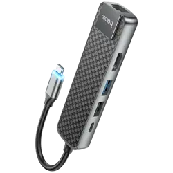 hoco-konverter-usb-type-c-to-usb30usb20hdmirj45pd-hb23-easy--85262-6931474759337.webp