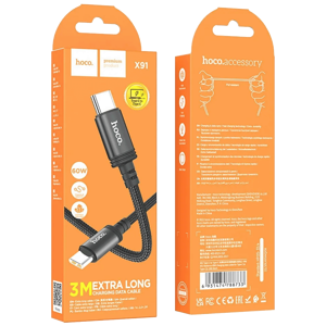 hoco-usb-kabl-za-smartphone-type-c-duzina-3-met-60w-x91-radi-14654-6931474788733.webp