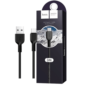 hoco. USB kabl za smartphone , USB type C, dužina 3 met. - X20 Flash type C 3m