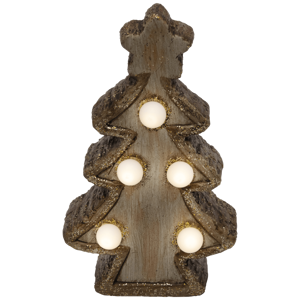 home Dekorativna rasveta, LED keramička figura, bor - KDC 15/T