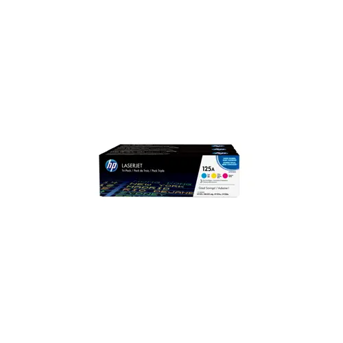 Toner Hewlett Packard HP 125A 3-pack (Cijan, Magenta, Žuta, Originalni LaserJet)