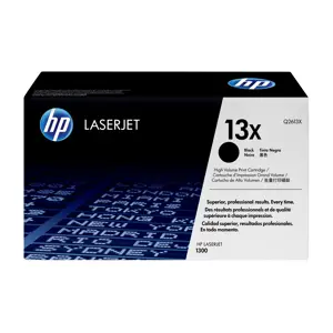 HP 13X High Yield Black Original LaserJet Toner Cartridge