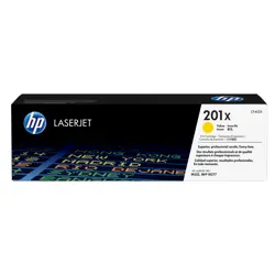 HP 201X - Hojtydende - gul - original