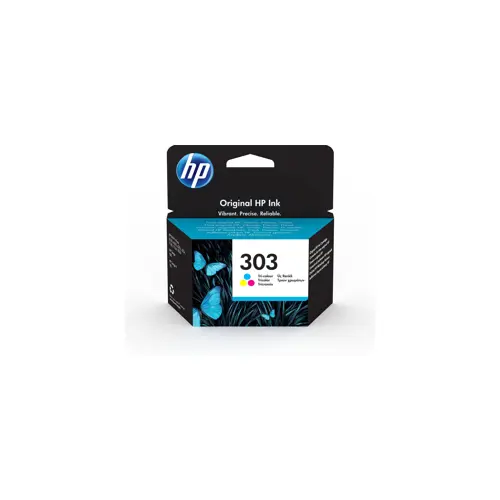 HP 303 - farve (cyan, magenta, gul) -
