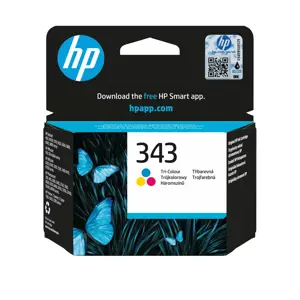 HP 343 Tri-color Original Ink Cartridge