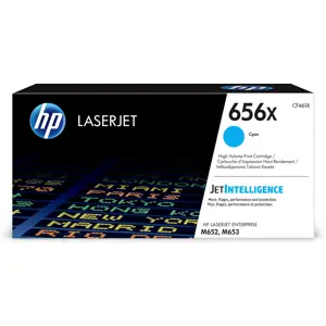 HP 656X High Yield Cyan Original LaserJet Toner Cartridge