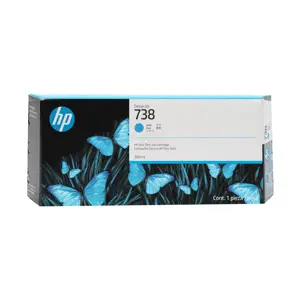 HP 738 300-ml Cyan DesignJet ink cartridge 1 pc(s) Original High (XL) Yield