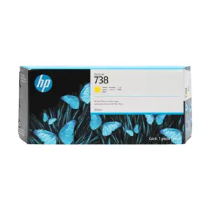 HP 738 300-ml Yellow DesignJet ink cartridge 1 pc(s) Original High (XL) Yield