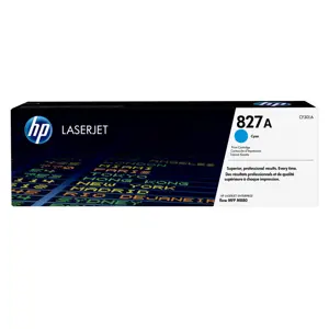 HP 827A Cyan Original LaserJet Toner Cartridge