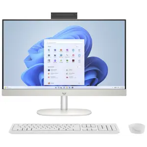 HP AiO 24-cr0312nw Ryzen 5 7520 23.8" FHD IPS 250nits AG 16GB DDR5 SSD512 Radeon 610M Cam720p kB+Mouse Win11 Shell White 2Y