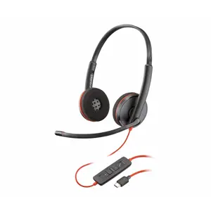HP Poly Blackwire 3220 kabelgebunden USB-A/C schwarz