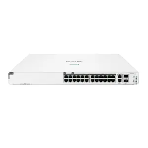 HPE Aruba Networking Networking Instant On Switch 20p Gigabit CL4 4p Gigabit CL6 PoE 2p 10GBT 2p SFP+ 370W 1960