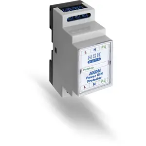 HSK DATA AXON [Power DIN Protector] - zabezpieczenie przeciwprzepięciowe dla urządzeń automatyki przemysłowej (wielokanałowy układ zabezpieczający niewielkie rozmiary)