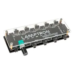 Hub za ARGB i PWM Lamptron SP801 (8x ARGB, PWM kontrola)