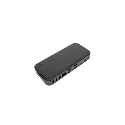 Hibridna stanica za spajanje 4K QUAD, crna (Targus, model: HYBRID QUAD 4K DOCKING STATION)