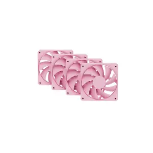 HYTE FAN- -FA12-SM-4 computer cooling system Processor 12 cm Rose 4 pc(s)